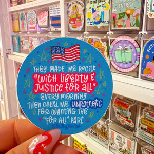 For All Means All Sticker
