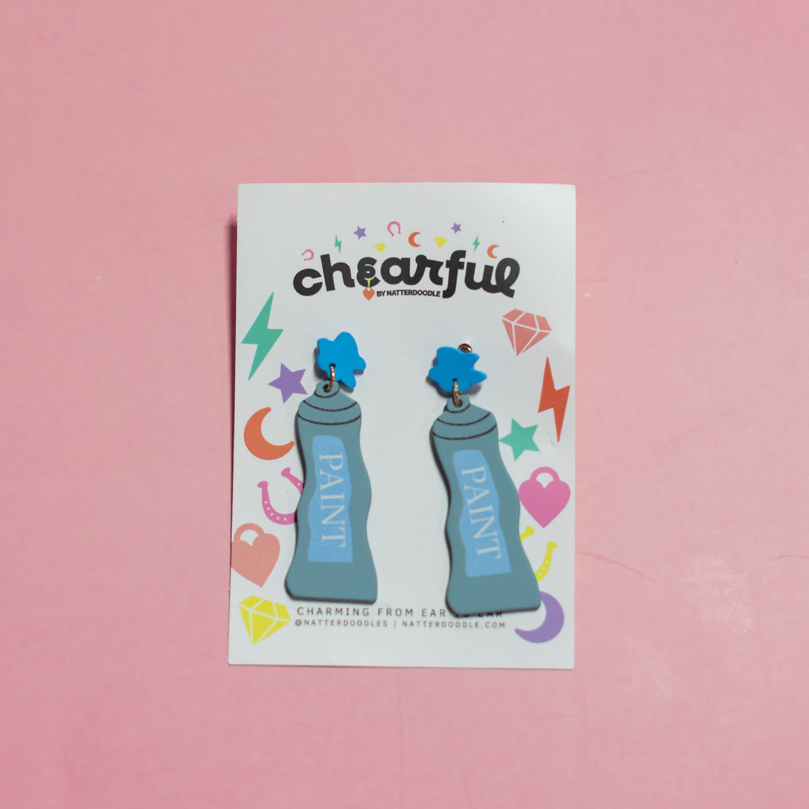 Paint Misbehavin' Earrings