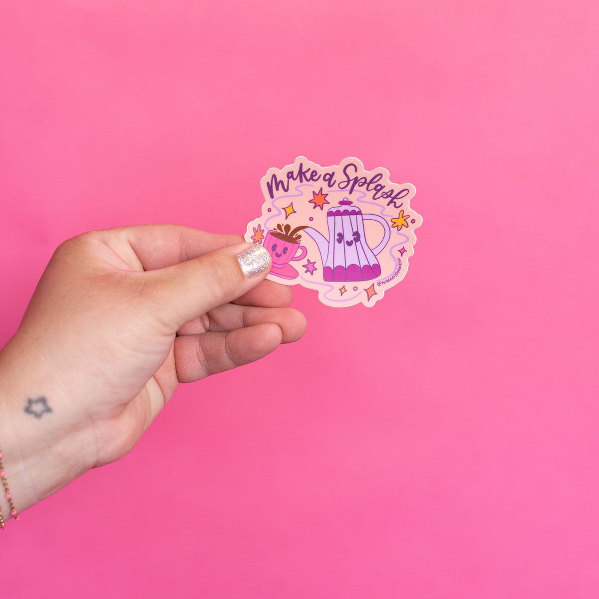 Make a Splash Sticker
