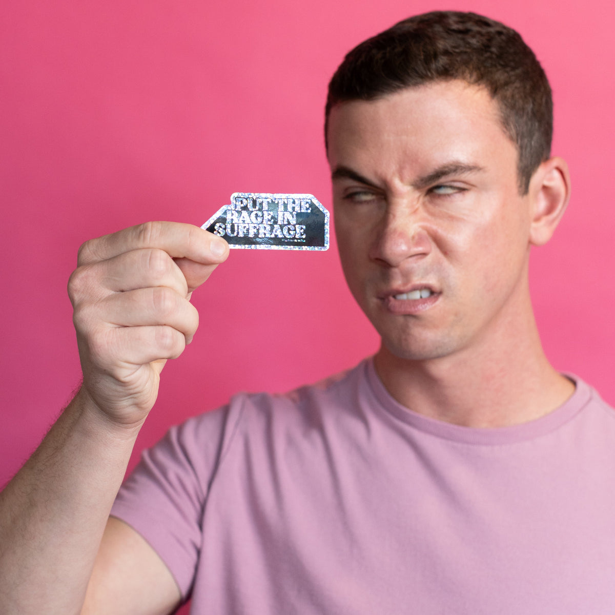 Put the Rage in Suffrage Sticker