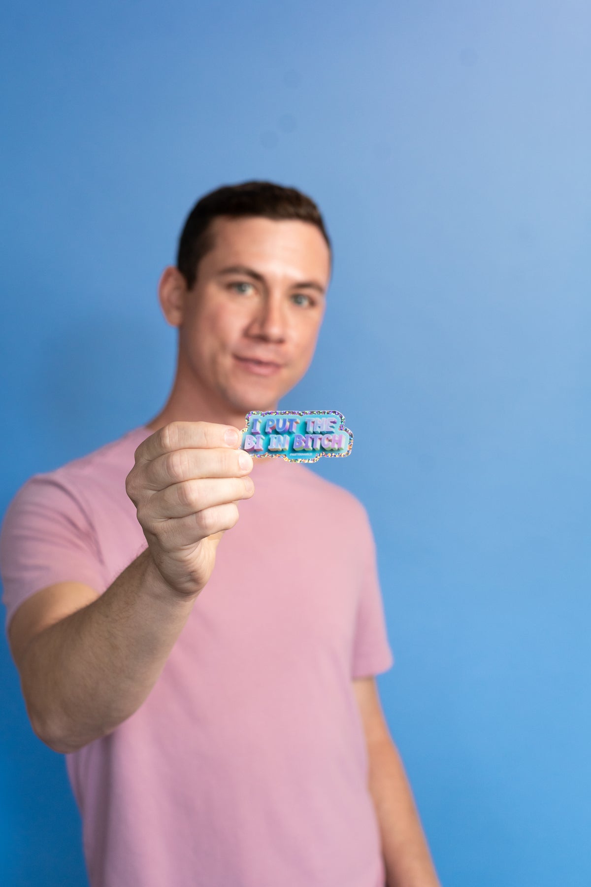 I Put the Bi in Bitch Sticker