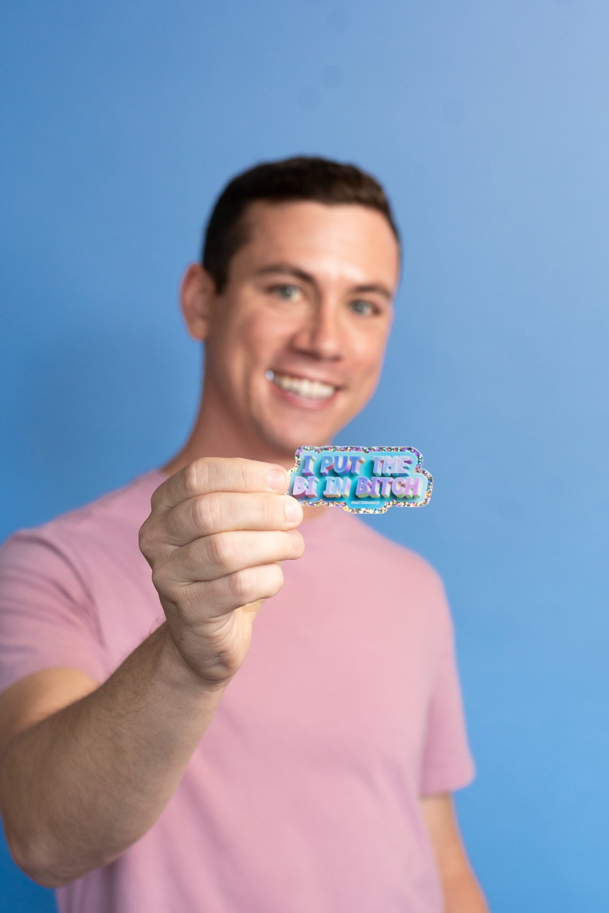 I Put the Bi in Bitch Sticker