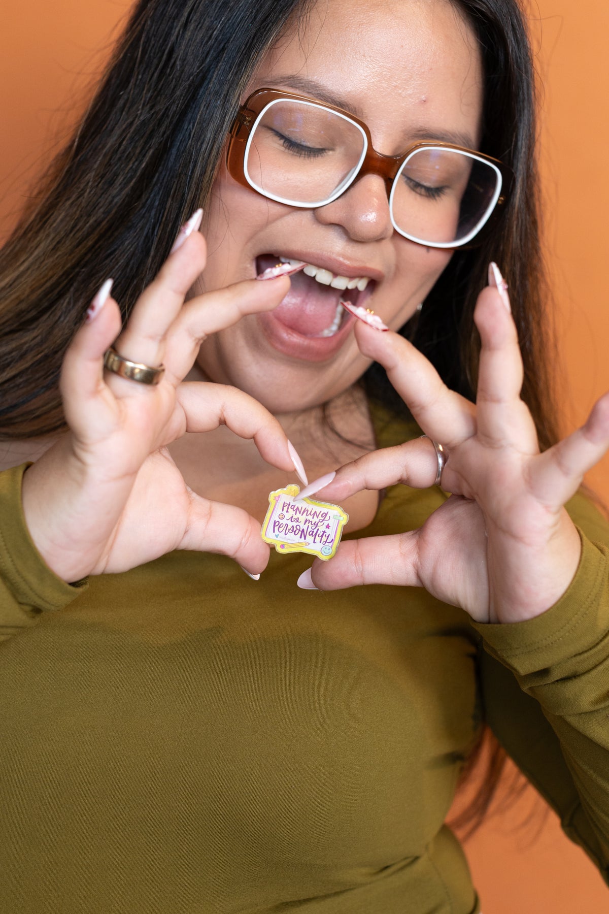 Planning Is My Personality Acrylic Pin