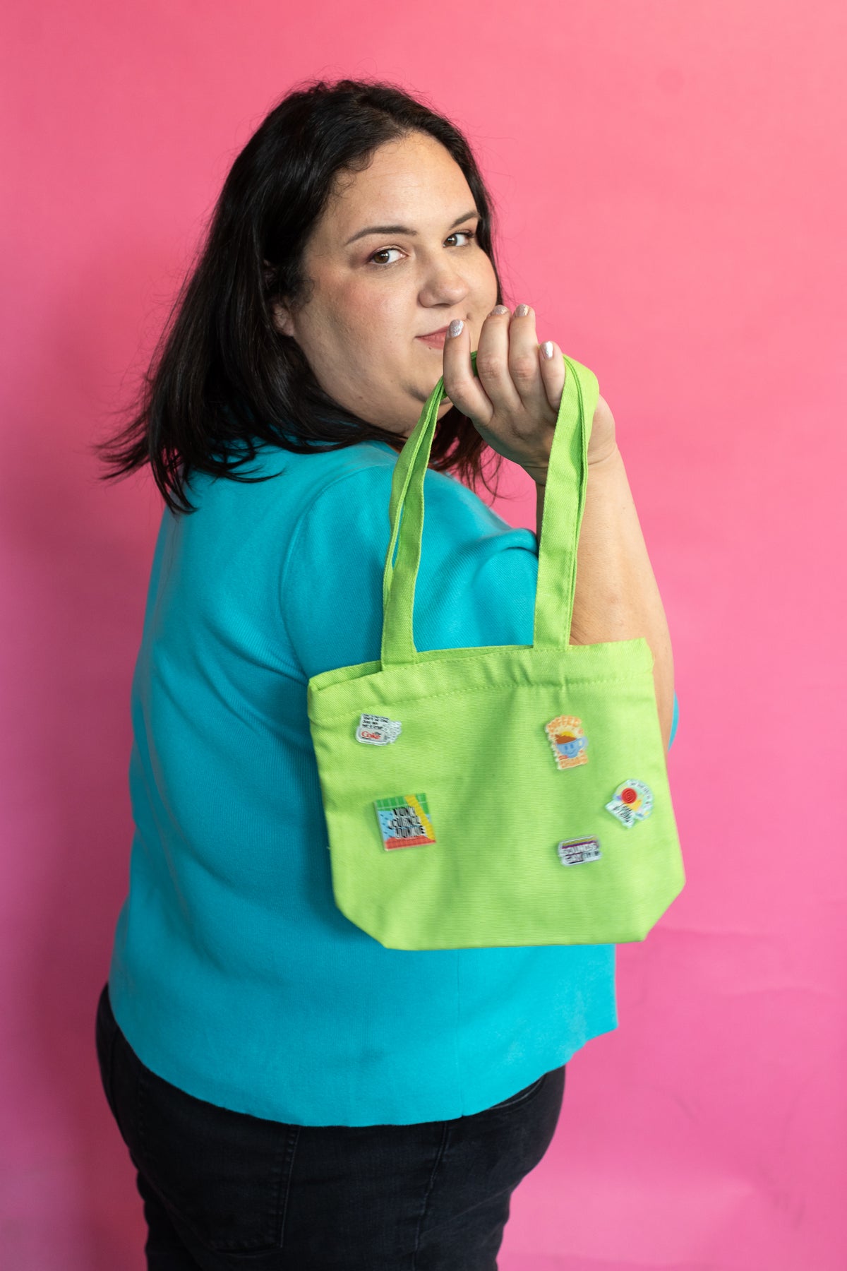 Junk Journal Junkie Acrylic Pin
