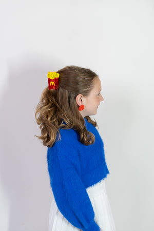 Eyes on the Fries Hair Claw - Inspired by McDonalds