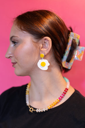 Rainbow Sherbert Hair Claw