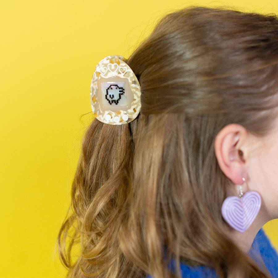 Pixel Pal Tamagotchi Hair Claw
