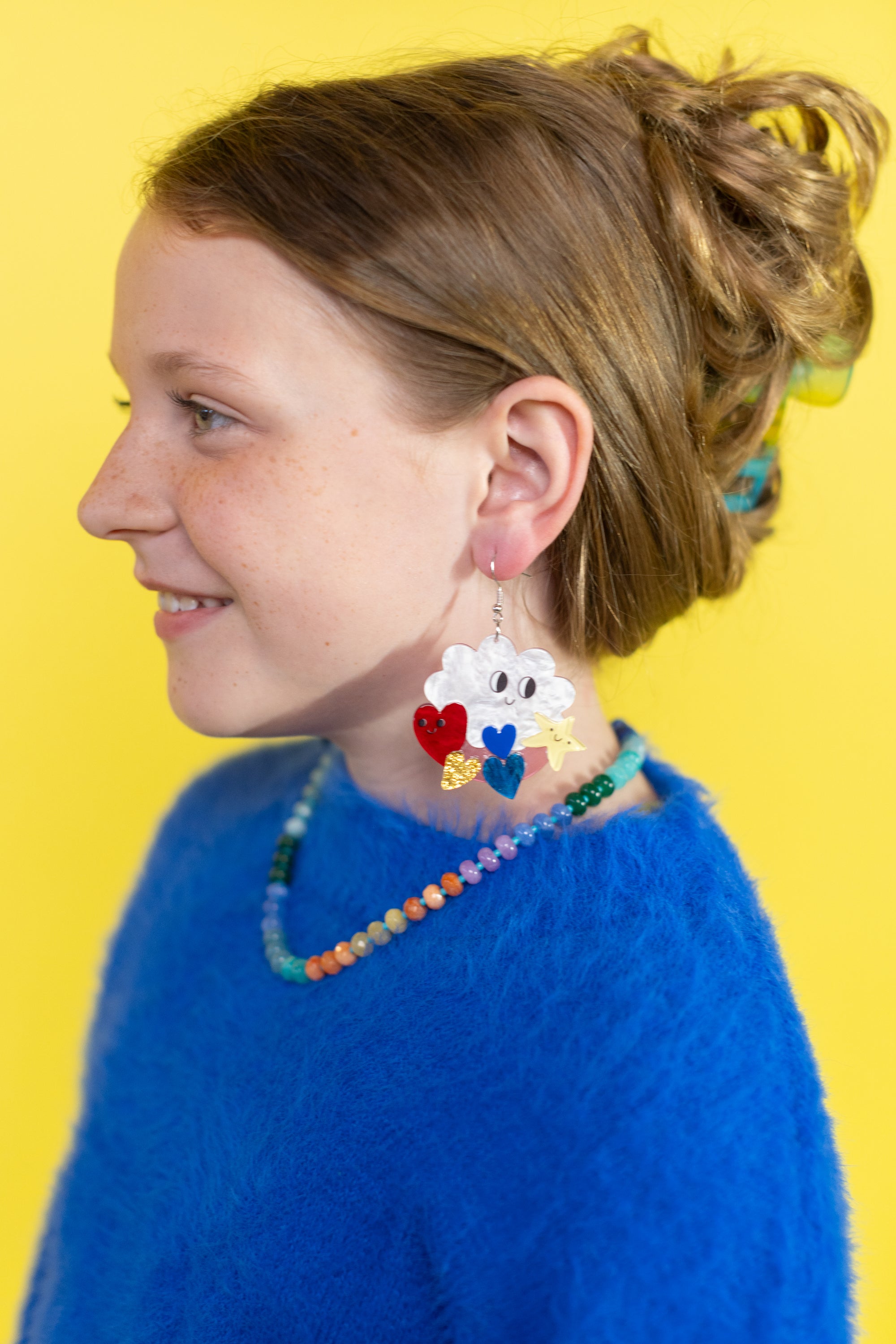 Full Spectrum Stunner Glass Beaded Necklace