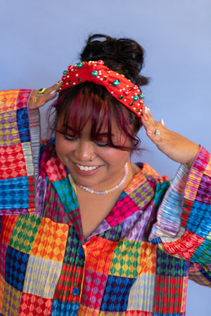 Red Totally Soots You Holiday Headband
