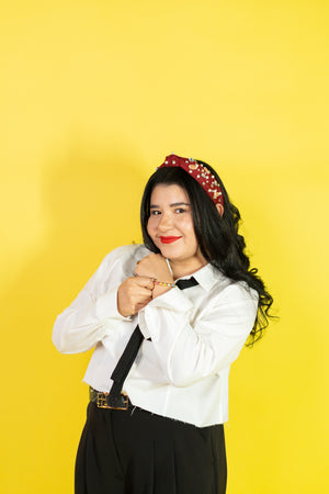 Scarlet & Yay Football Headband