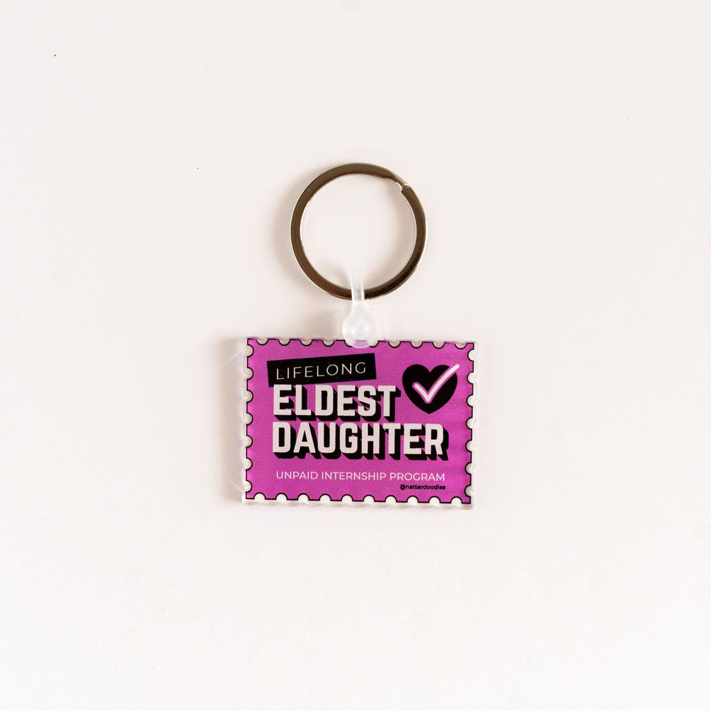 Lifelong Eldest Daughter Keychain