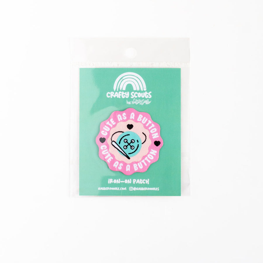 Cute as a Button Patch
