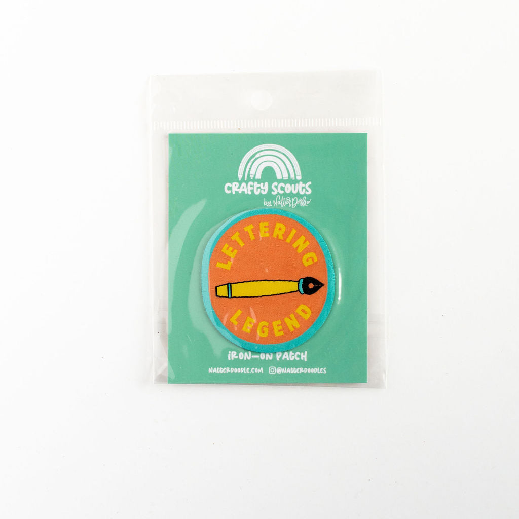 Lettering Legend Patch