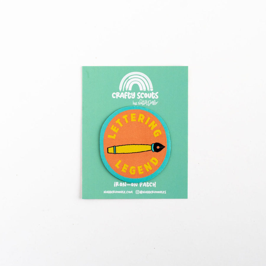 Lettering Legend Patch