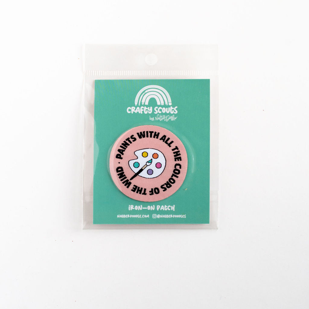 Paints With All the Colors of the Wind Patch