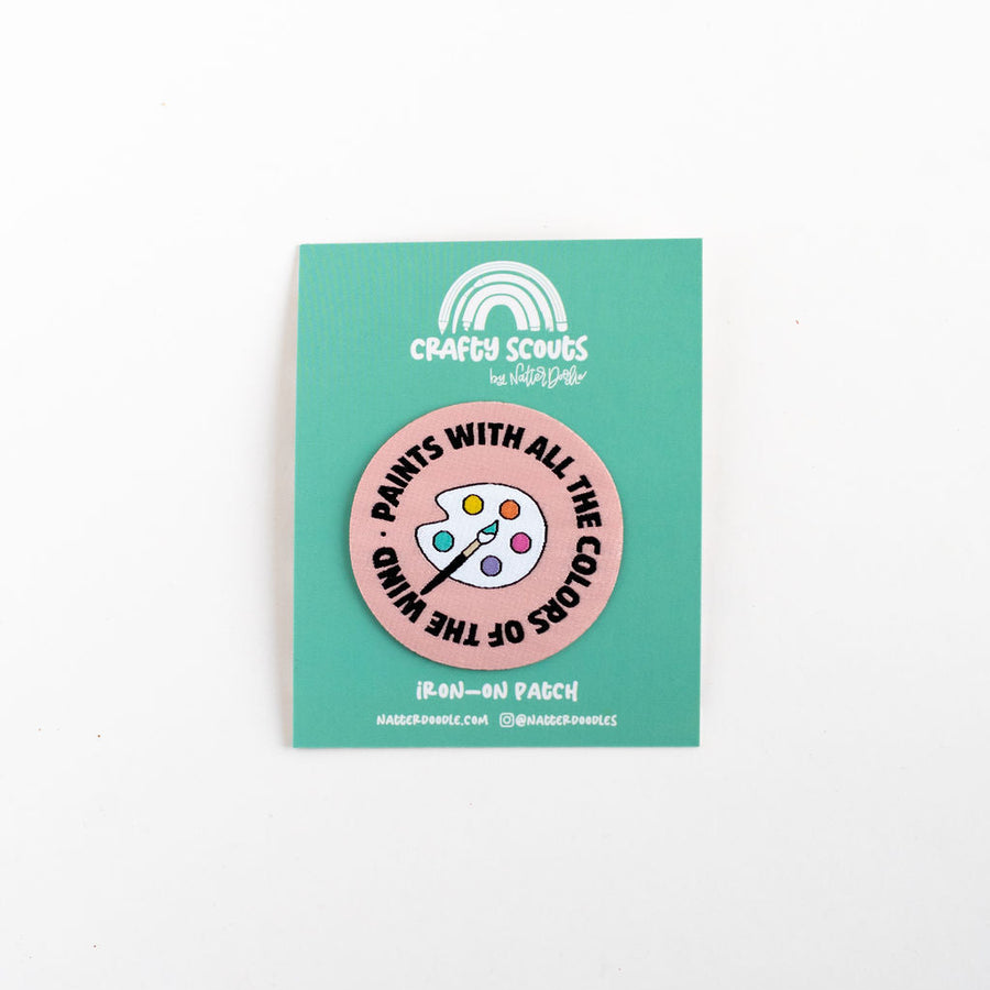 Paints With All the Colors of the Wind Patch