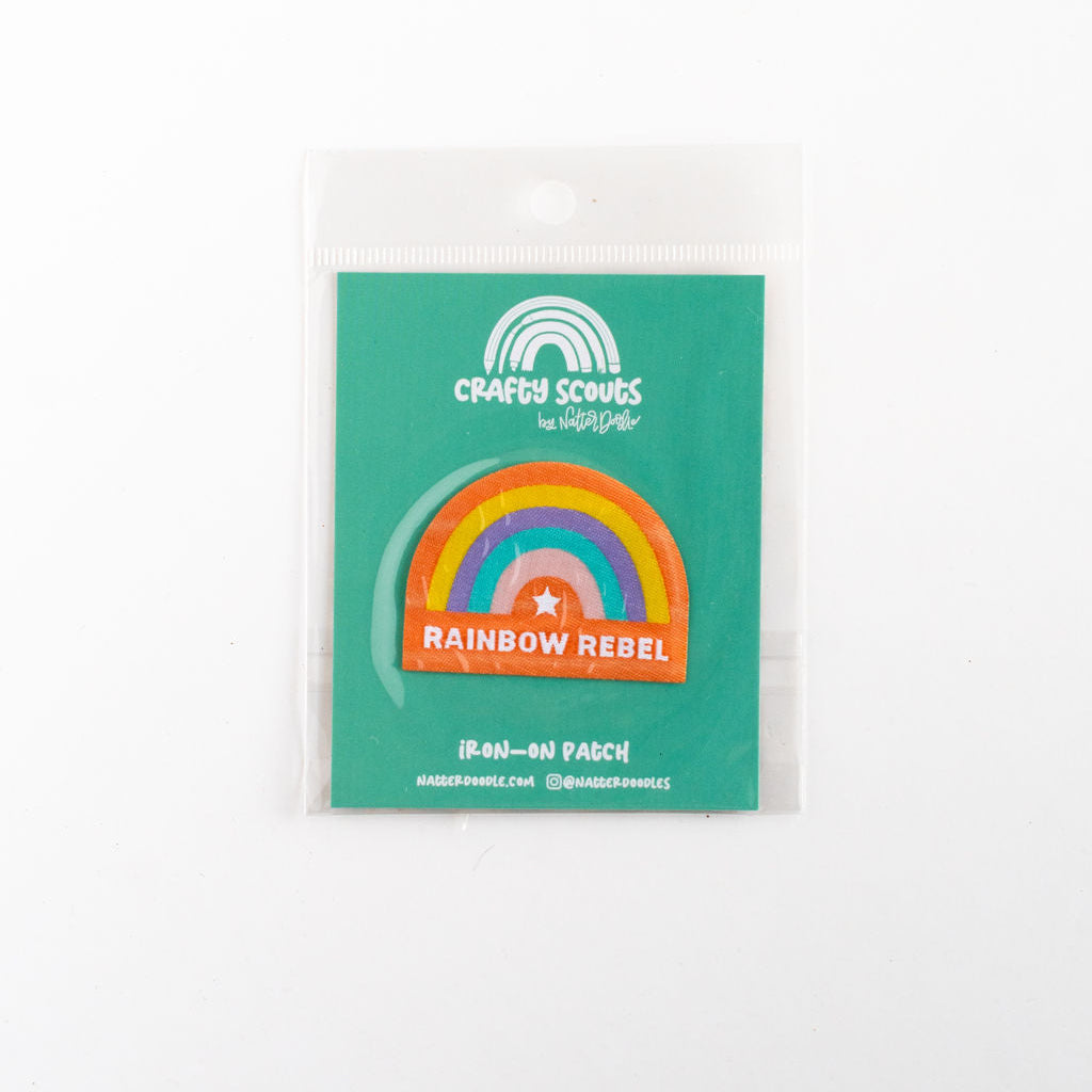 Rainbow Rebel Patch