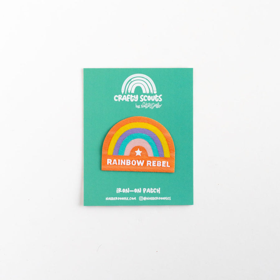 Rainbow Rebel Patch