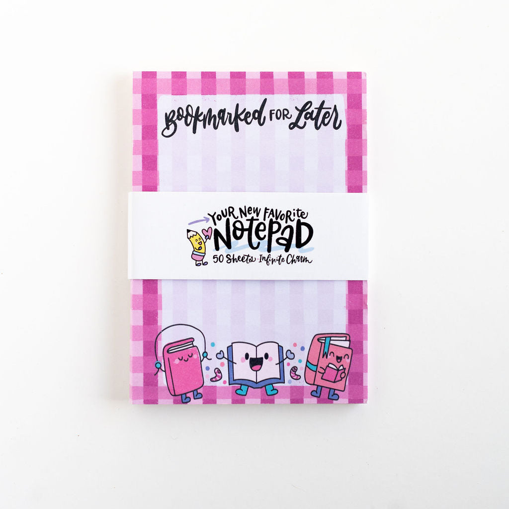 Bookmarked for Later Notepad