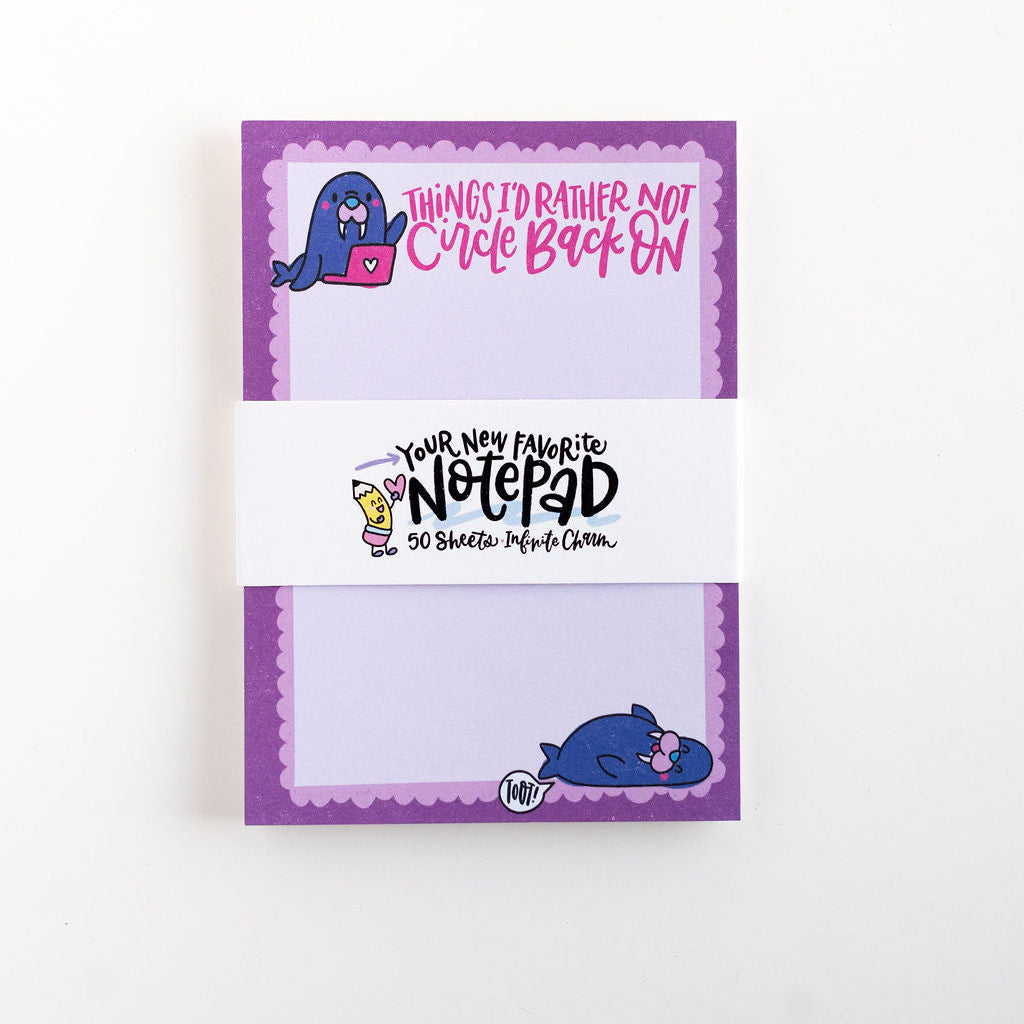 Things I’d Rather Not Circle Back On