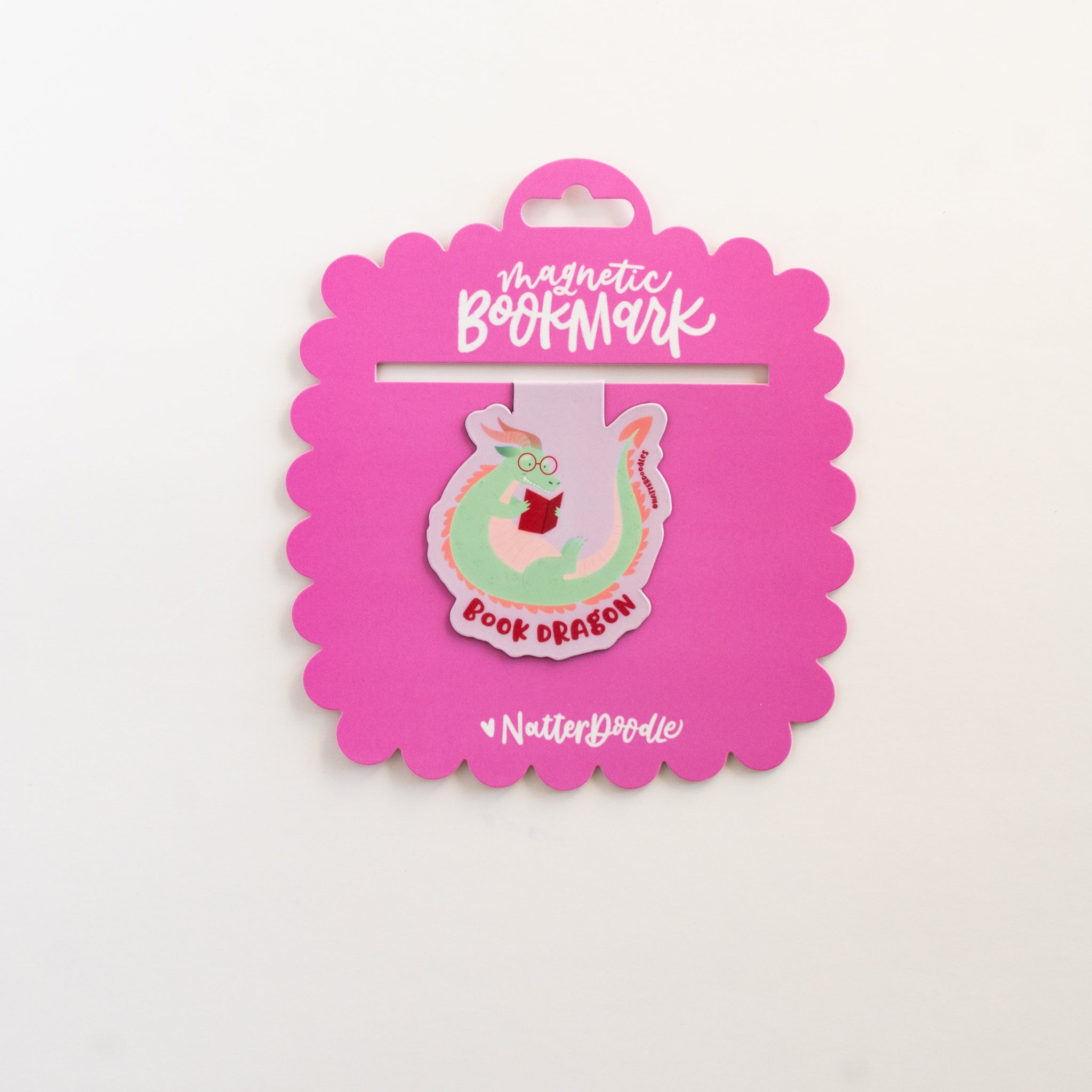 Book Dragon Magnetic Bookmark