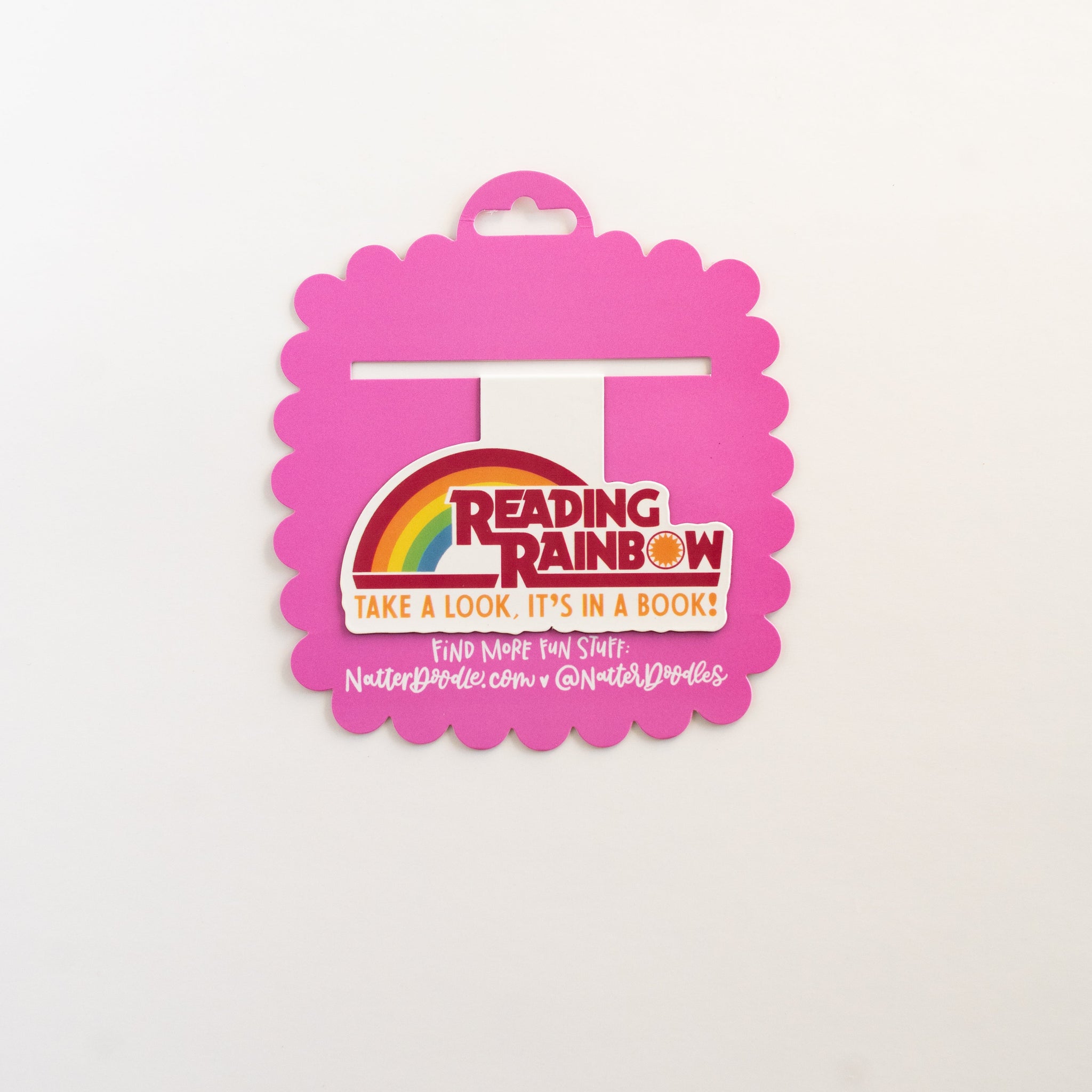 Reading Rainbow Magnetic Bookmark