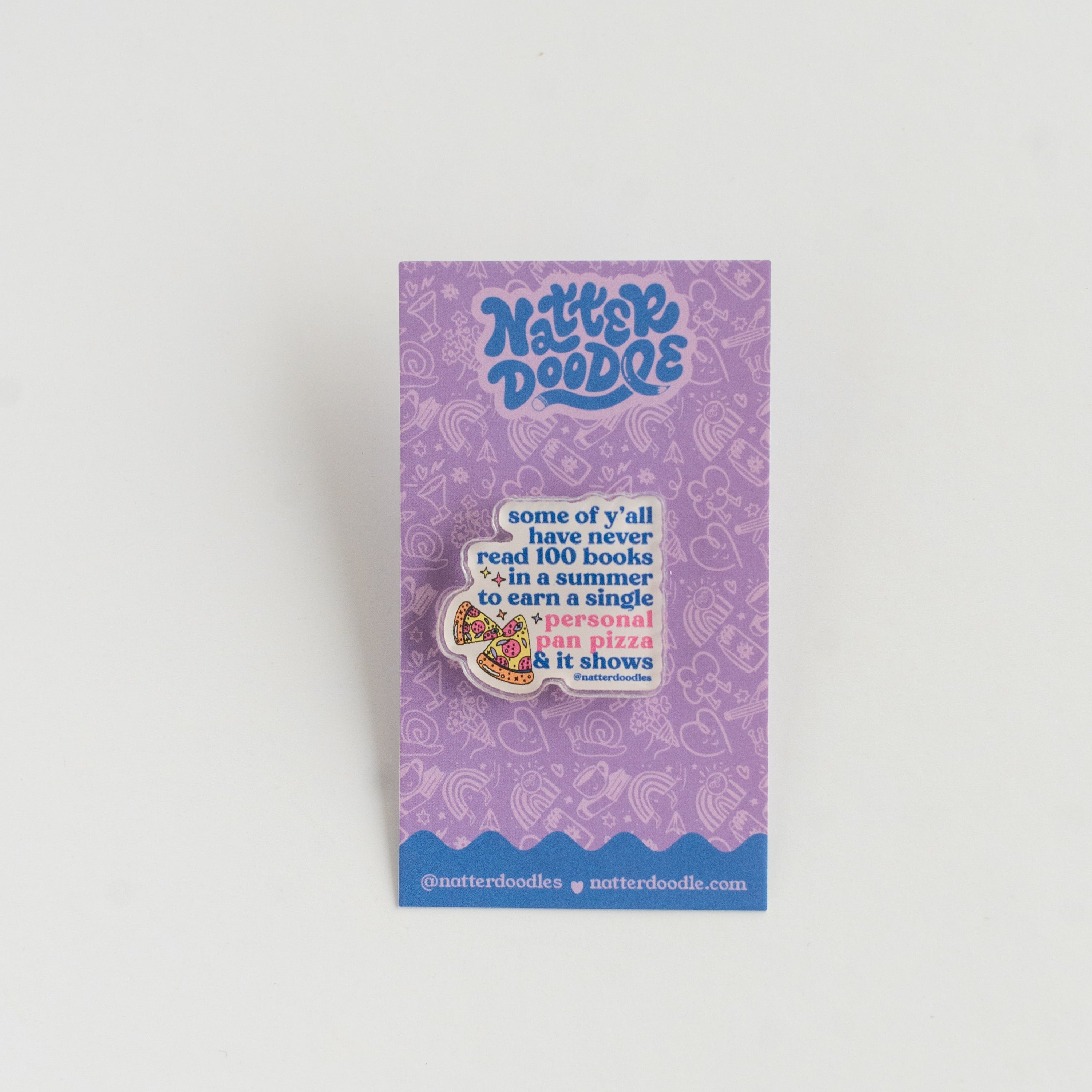 Personal Pan Pizza Book It Pin