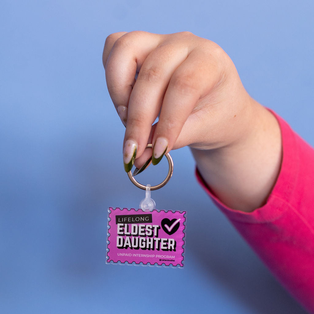 Lifelong Eldest Daughter Keychain