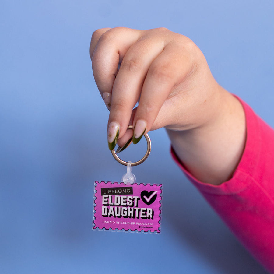 Lifelong Eldest Daughter Keychain