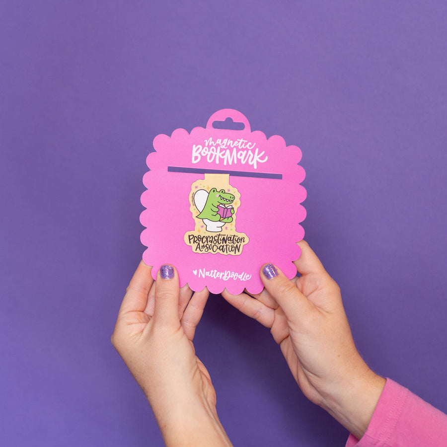 Procrastination Association Magnetic Bookmark