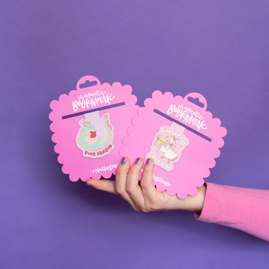 Book Dragon Magnetic Bookmark