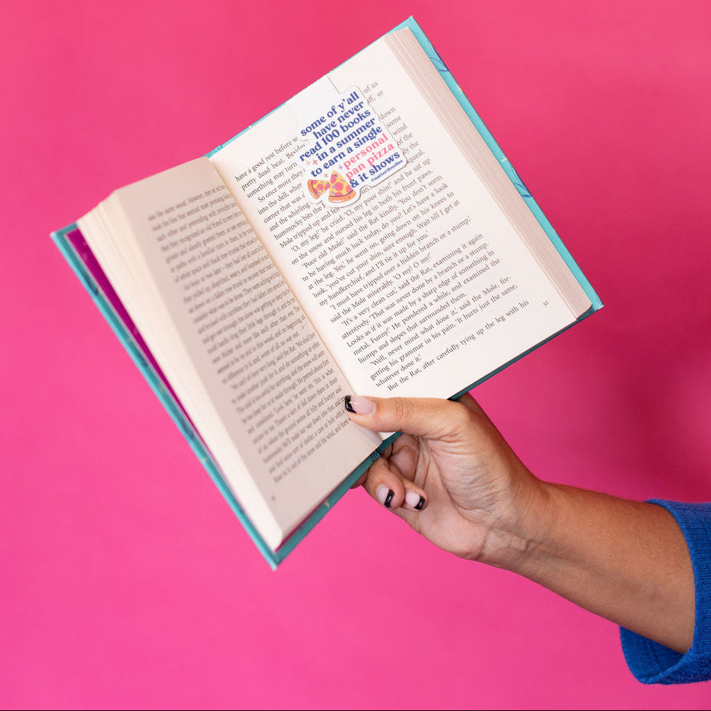 Book It Personal Pan Pizza Magnetic Bookmark