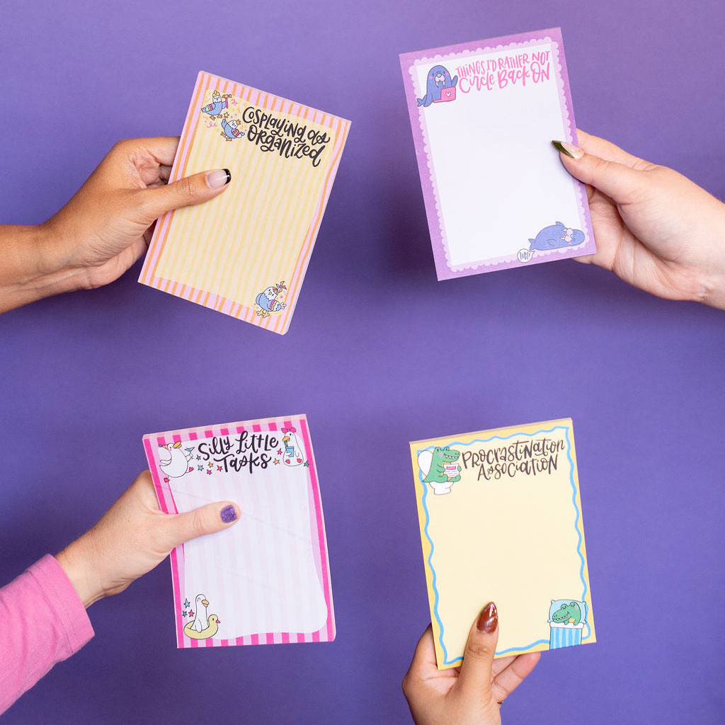 Silly Little Tasks Notepad