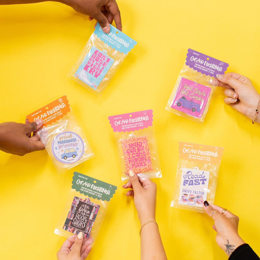 Hella Cute But I Can’t Parallel Park Car Air Freshener  – Lavender