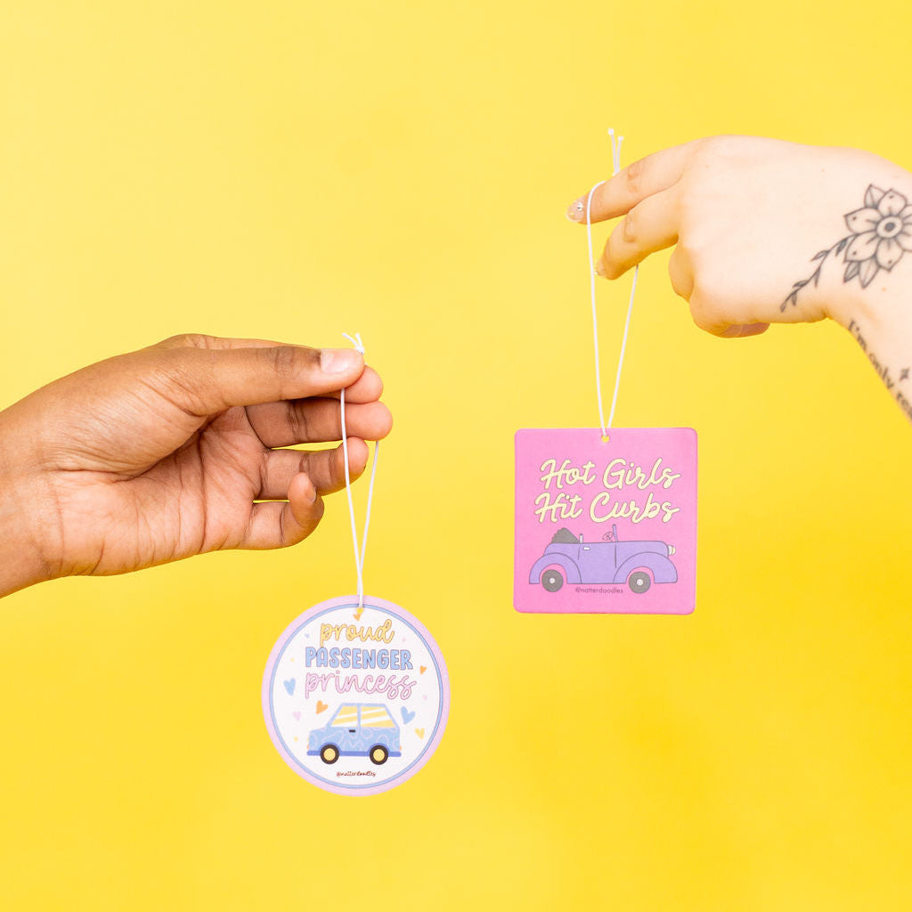 Proud Passenger Princess Car Air Freshener  – Fresh Laundry