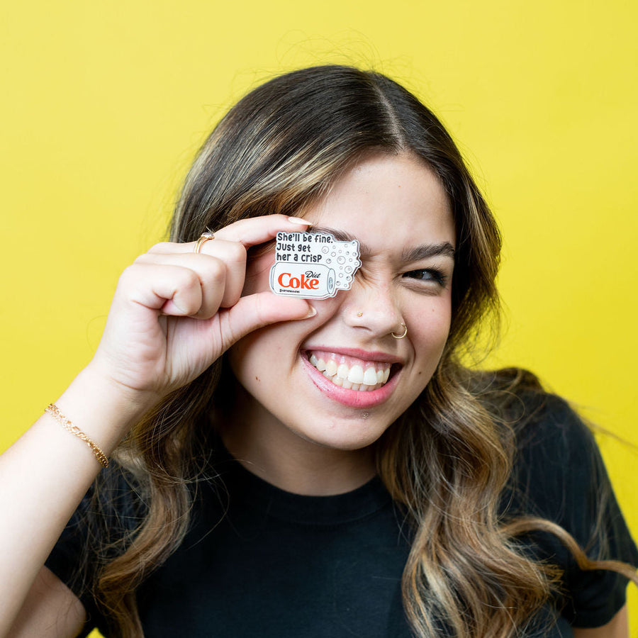 She’ll Be Fine, Just Get Her a Crisp Diet Coke Magnet