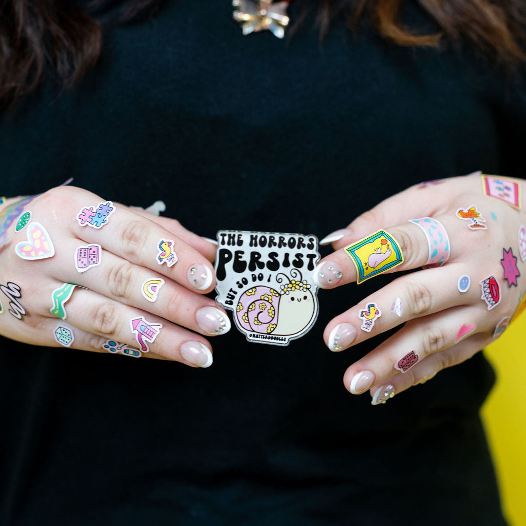 The Horrors Persist But So Do I Magnet