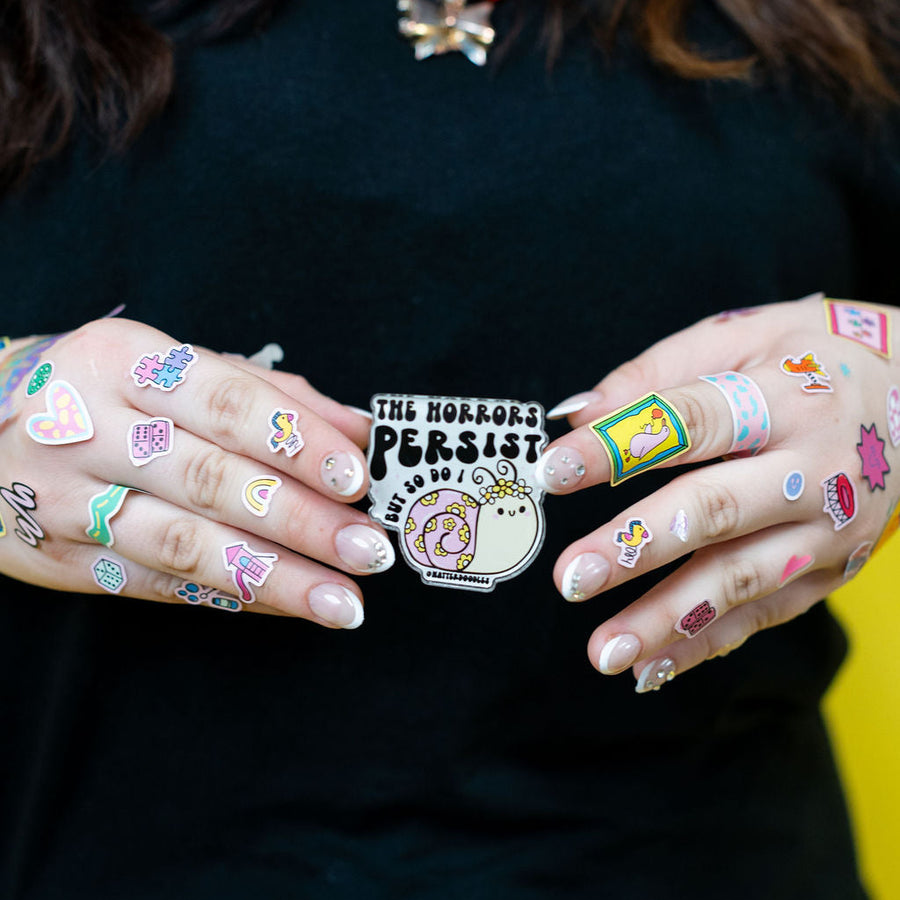 The Horrors Persist But So Do I Magnet