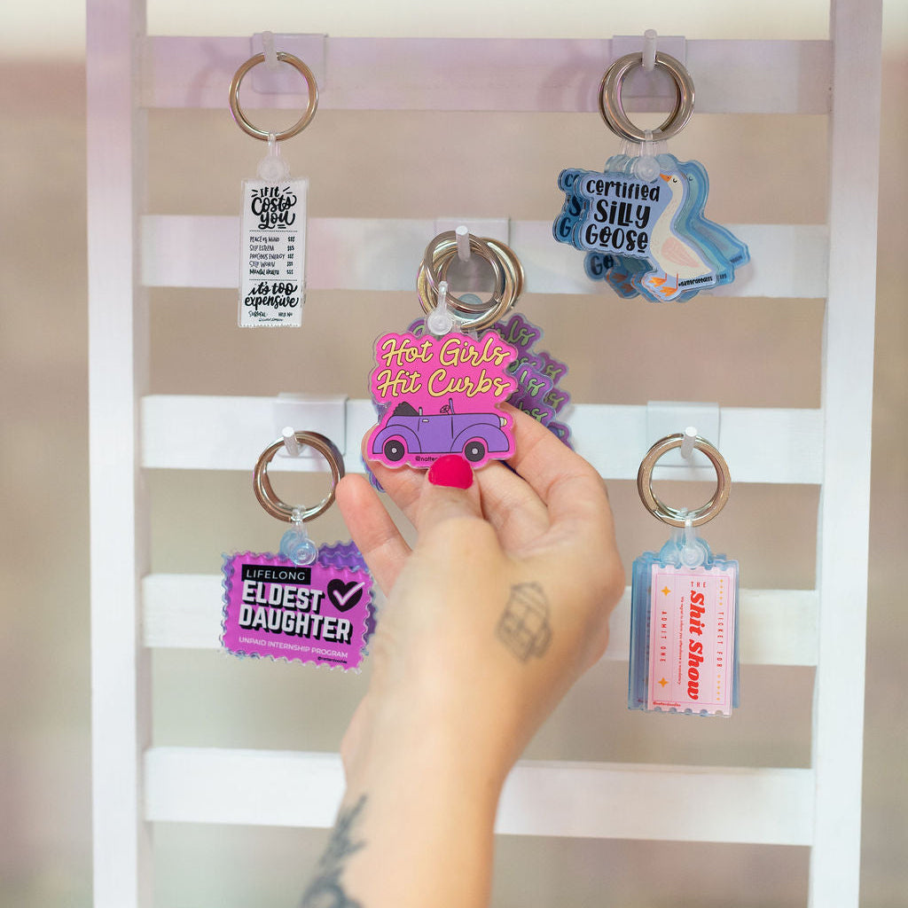 Certified Silly Goose Keychain