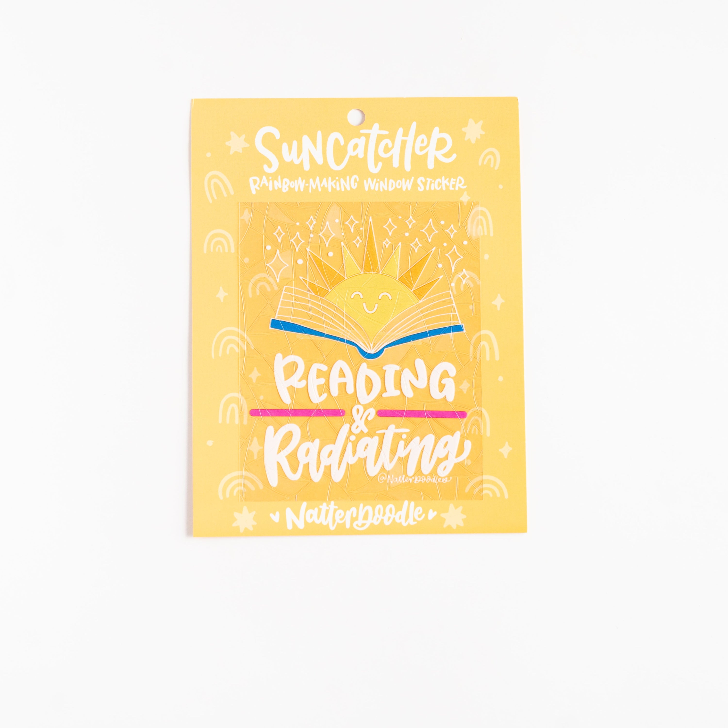 Reading & Radiating Suncatcher