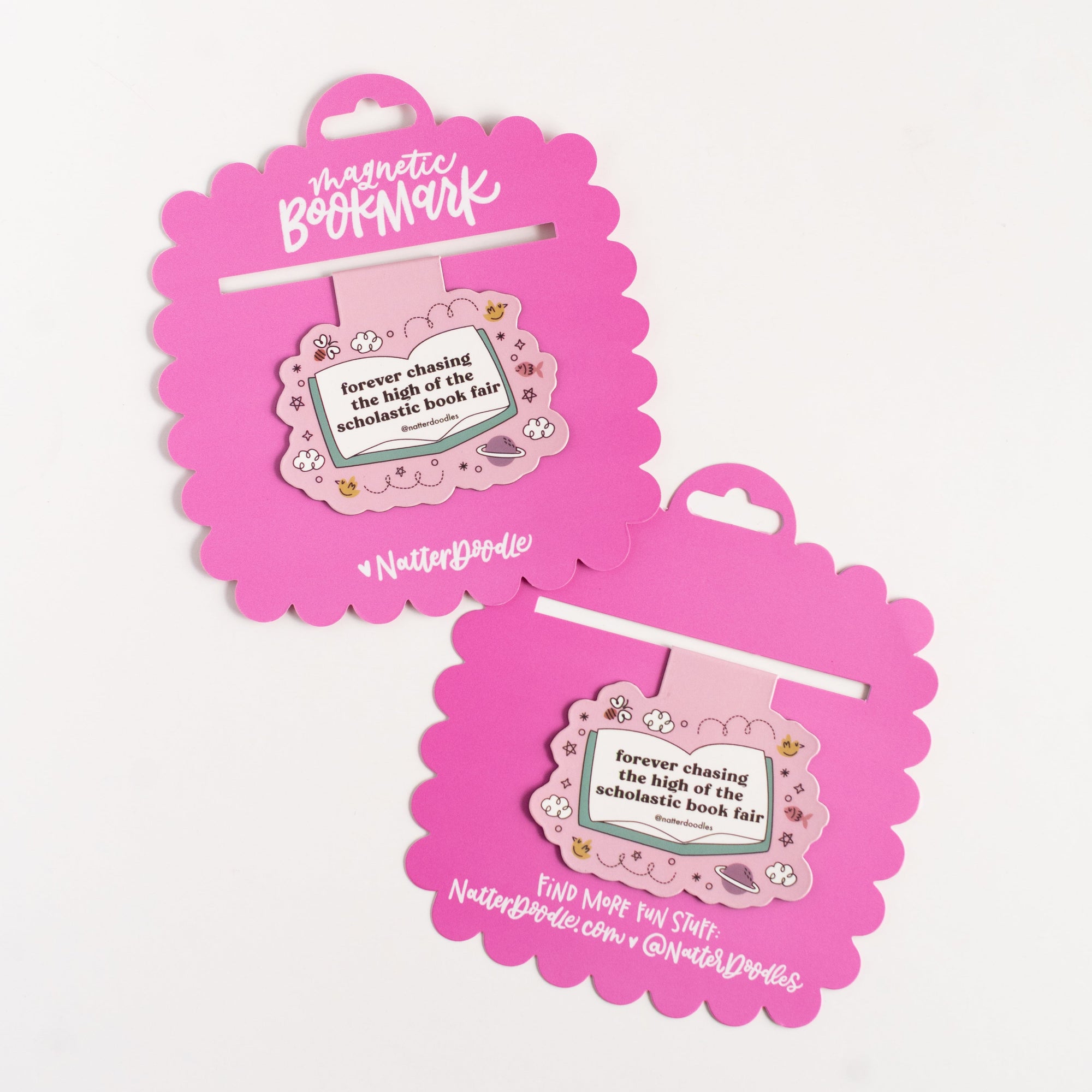 Scholastic Book Fair Magnetic Bookmark