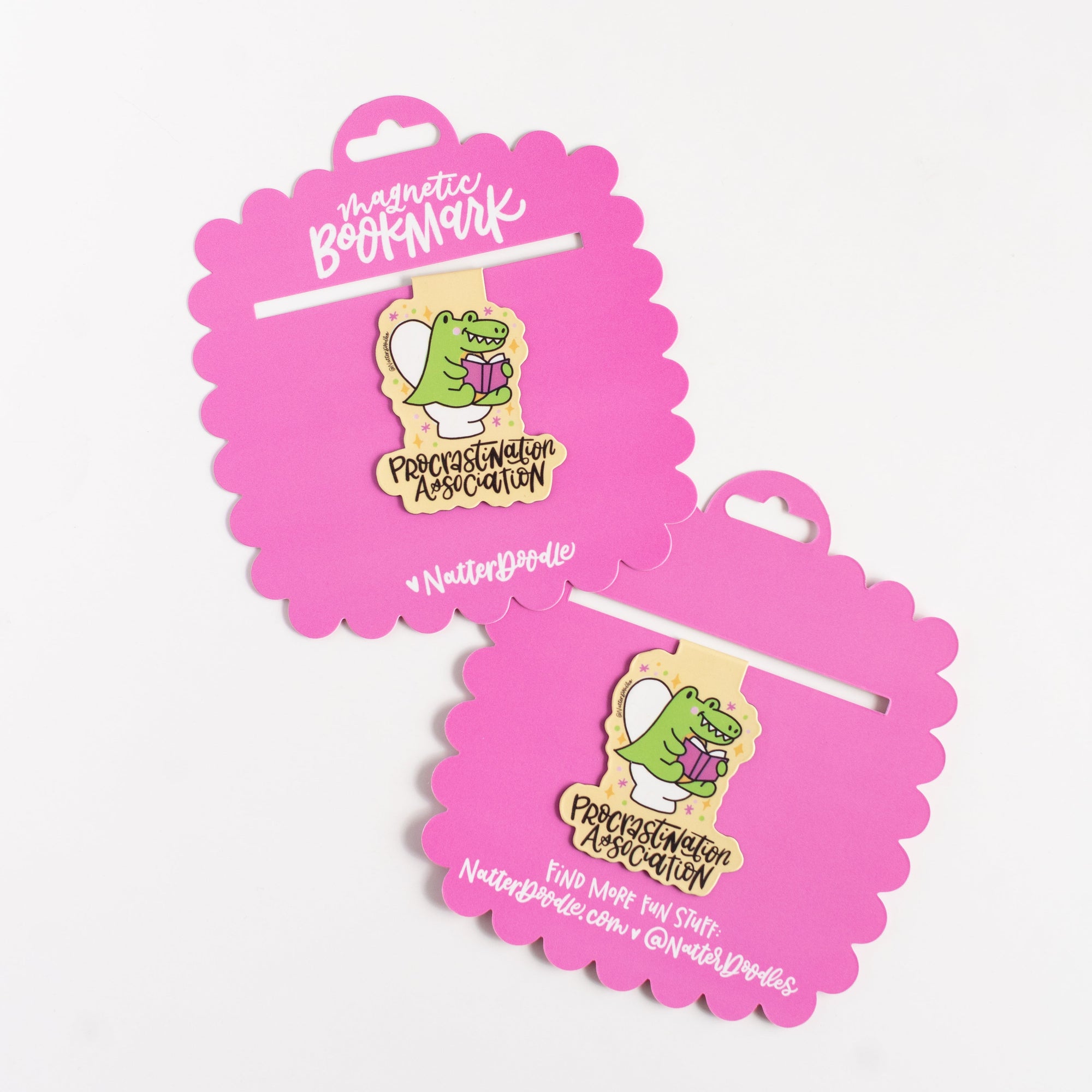 Procrastination Association Magnetic Bookmark