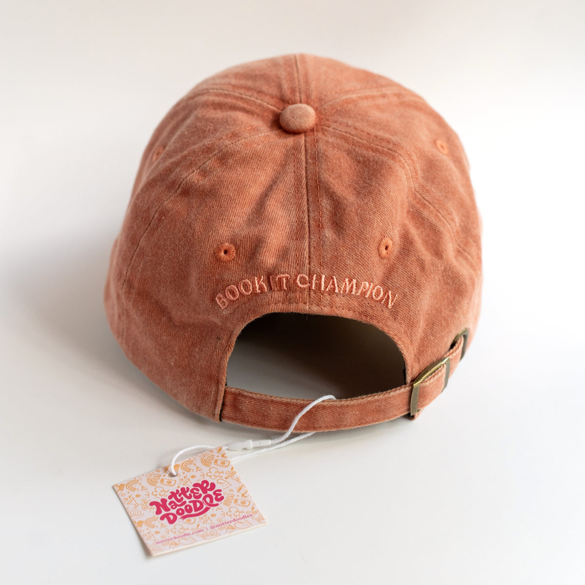 Motivated to Read by Personal Pan Pizza Dad Cap