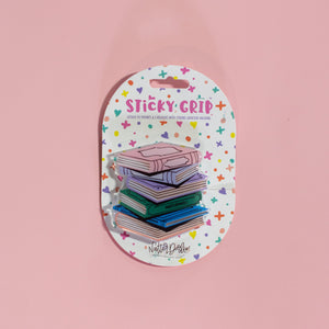 Stacks on Stacks Book Phone Sticky Grip