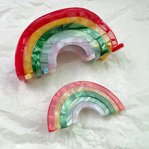 Rainbow is My Favorite Color Hair Claw Clip