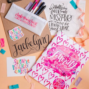 IN-PERSON: Introduction to Hand Lettering Workshop (Original Script) - Columbus, Ohio - October 10