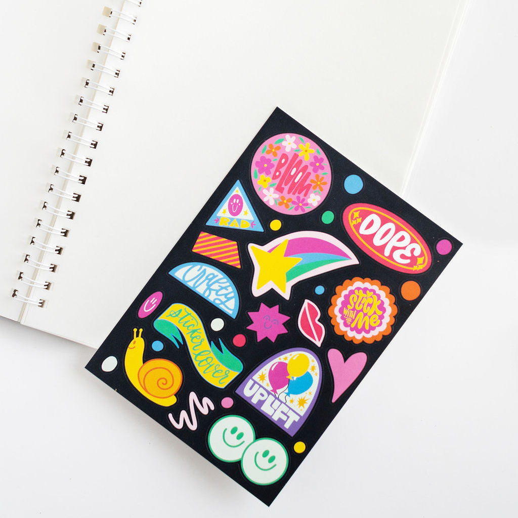 Commitment Issues Reusable Sticker Book