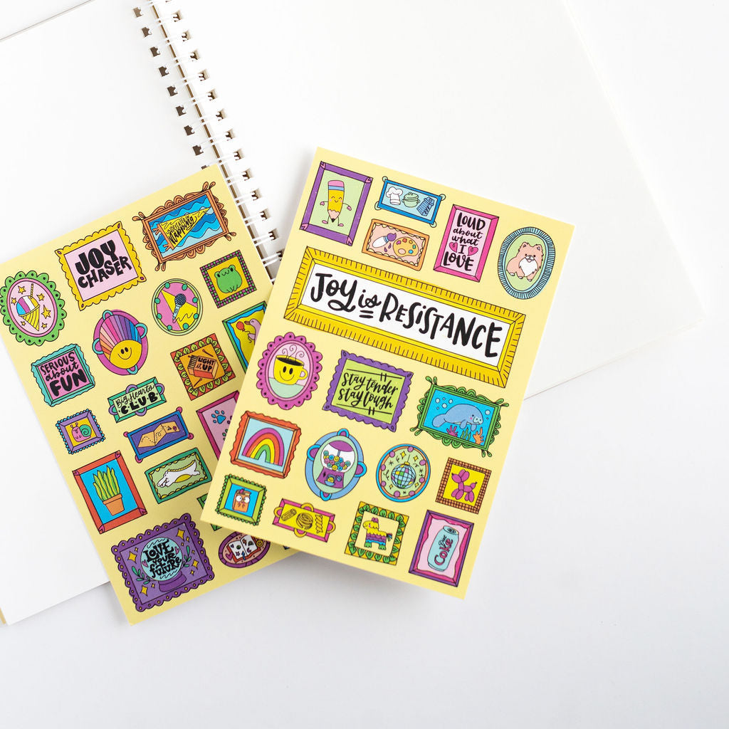 Sticker Museum Reusable Sticker Book