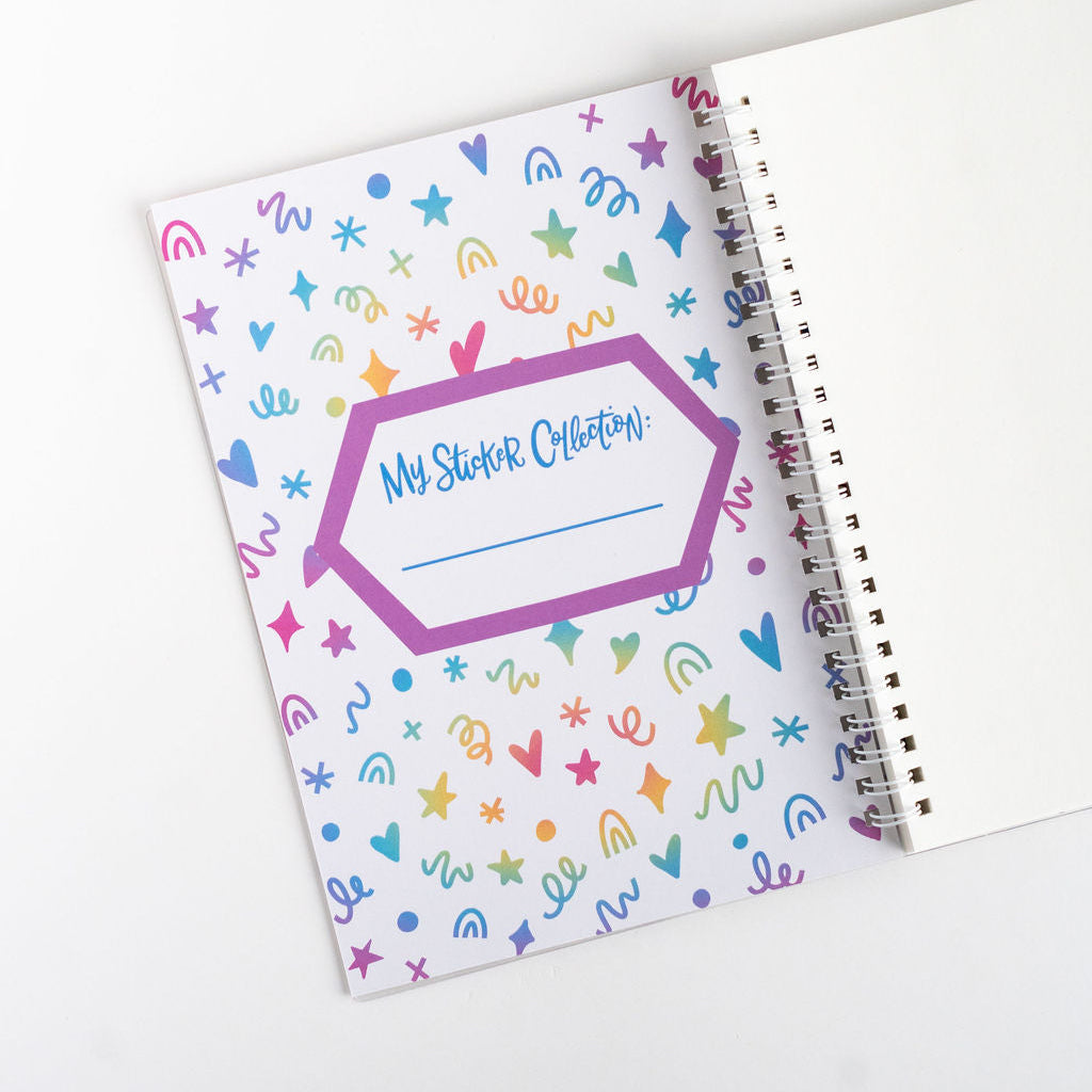 Reusable Sticker Book Sticker Party My Sticker Collection
