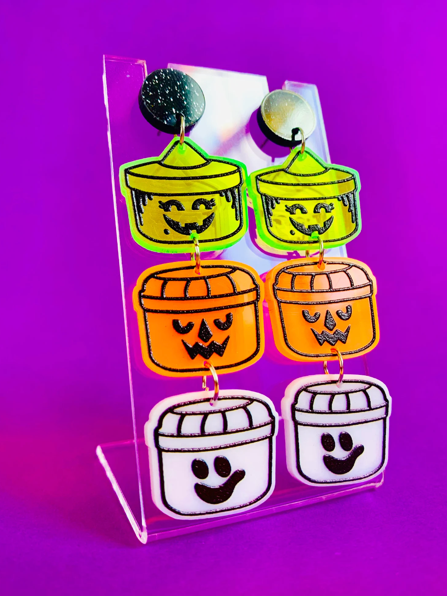 Haunted Happy Meal Earrings